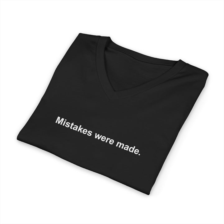 Mistakes Were Made Unisex V-Neck T-Shirt