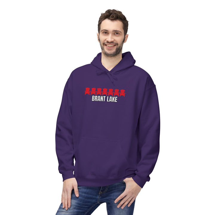 Brant Lake Red Chair Hoodie