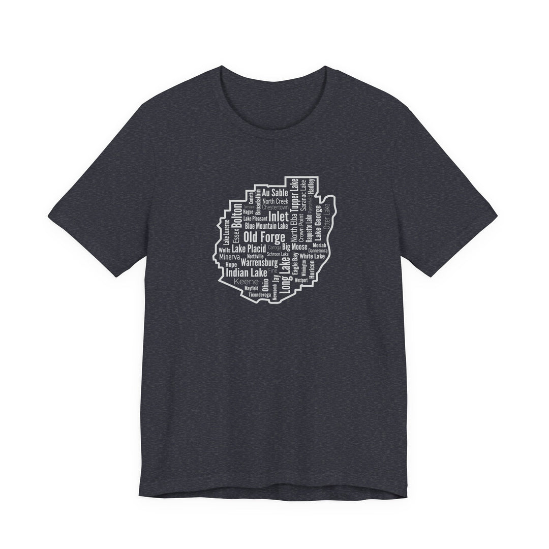 Adirondack Towns Unisex T-Shirt