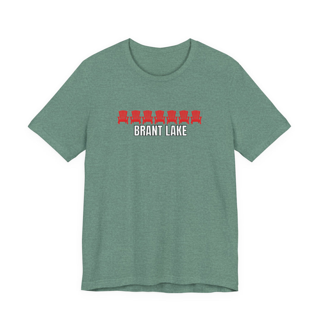 Brant Lake Red Adirondack Chair Tee