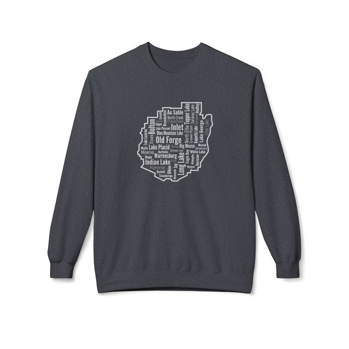 Adirondack Towns  Sweatshirt