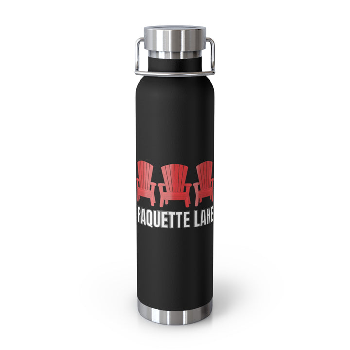Raquette Lake Adirondack Chairs 22oz Insulated Water Bottle