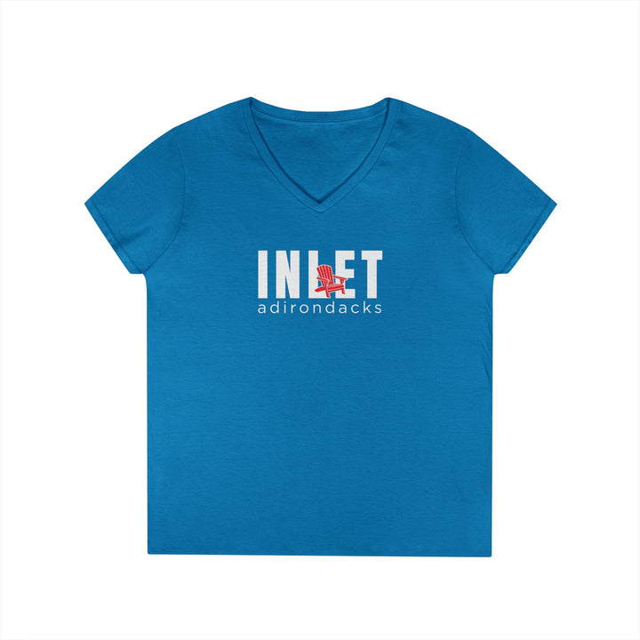 Inlet Adirondacks Ladies V-Neck T-Shirt