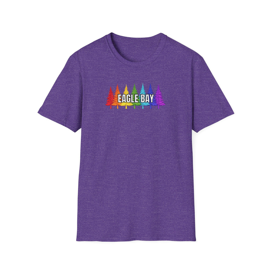 Eagle Bay Unisex T-Shirt - Rainbow Trees