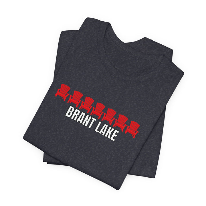 Brant Lake Red Adirondack Chair Tee