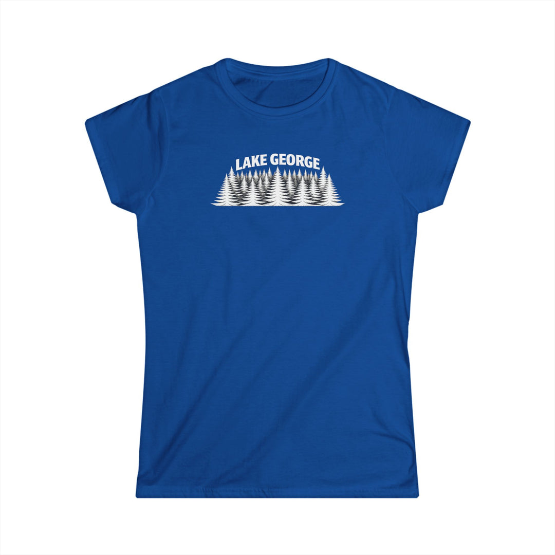 Lake George Ladies T-Shirt - Trees