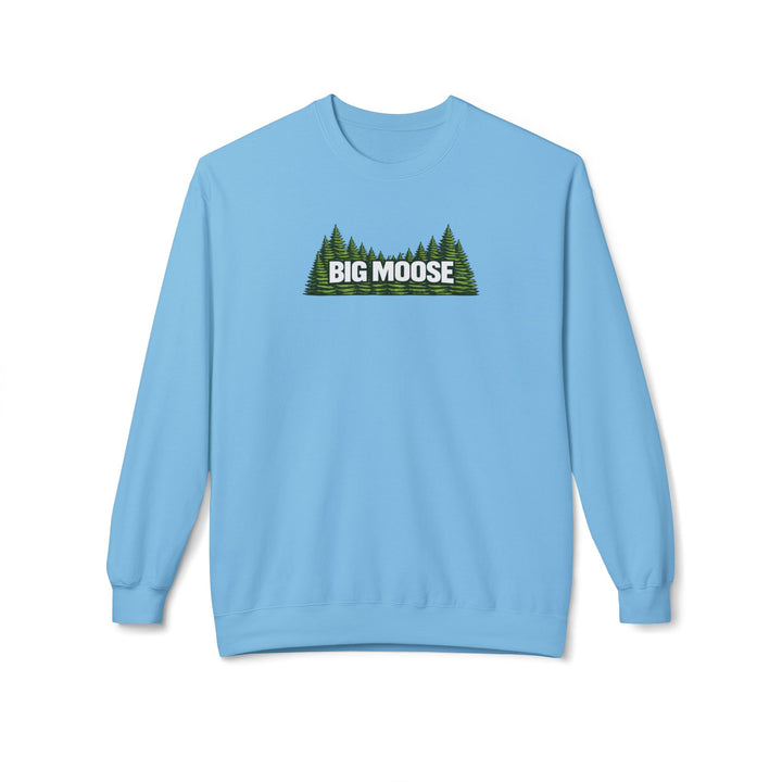 Big Moose Trees Sweatshirts