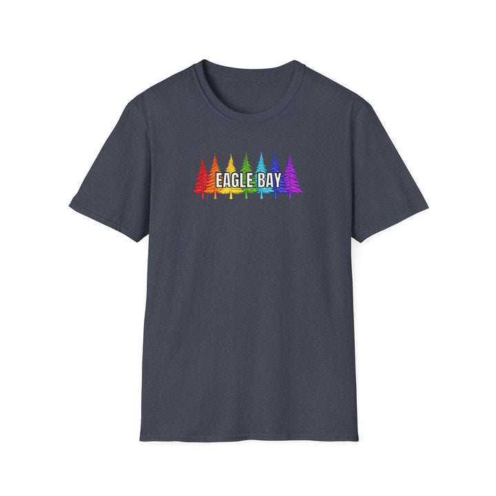 Eagle Bay Unisex T-Shirt - Rainbow Trees