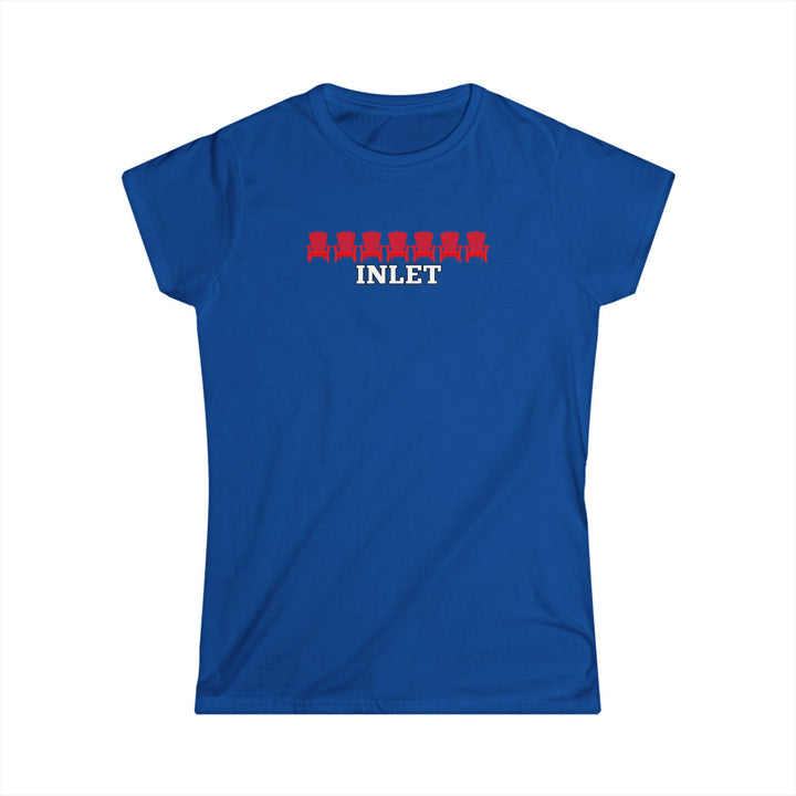 Inlet Ladies Tee - Red Chairs
