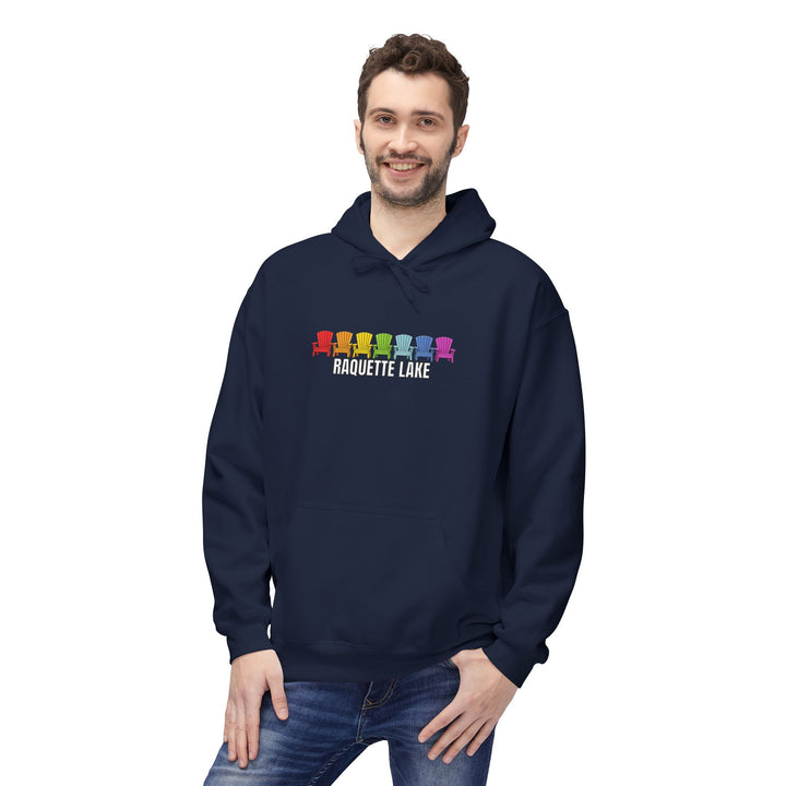 Raquette Lake Hoodie - Rainbow Chairs