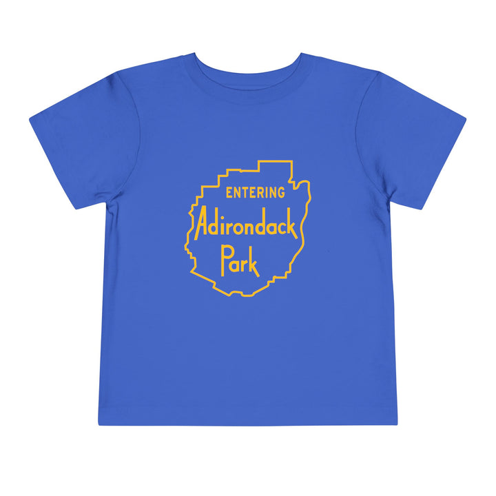 Entering Adirondack Park Toddler T