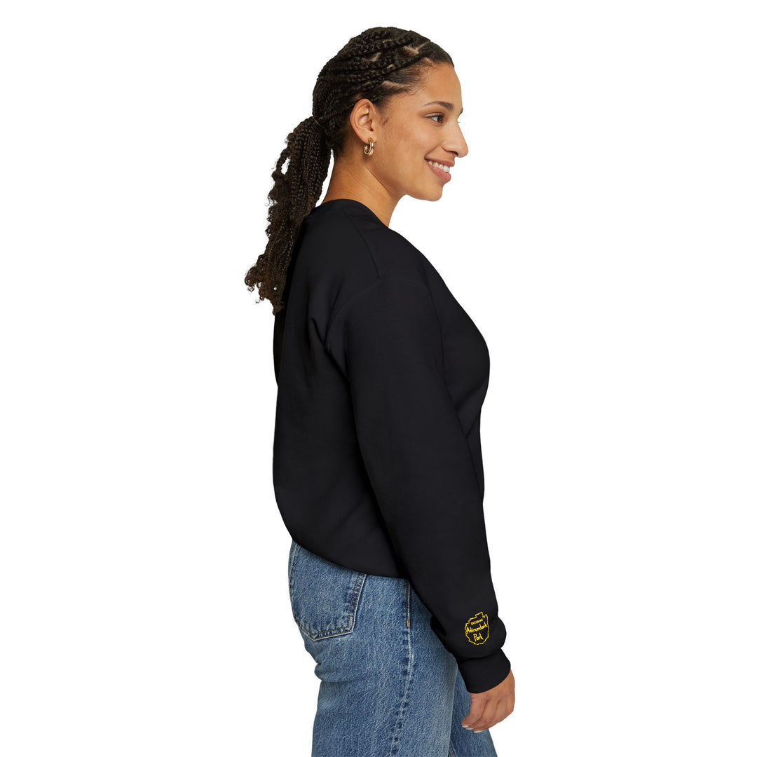 Entering Adirondack Park - Embroidered Sweatshirt