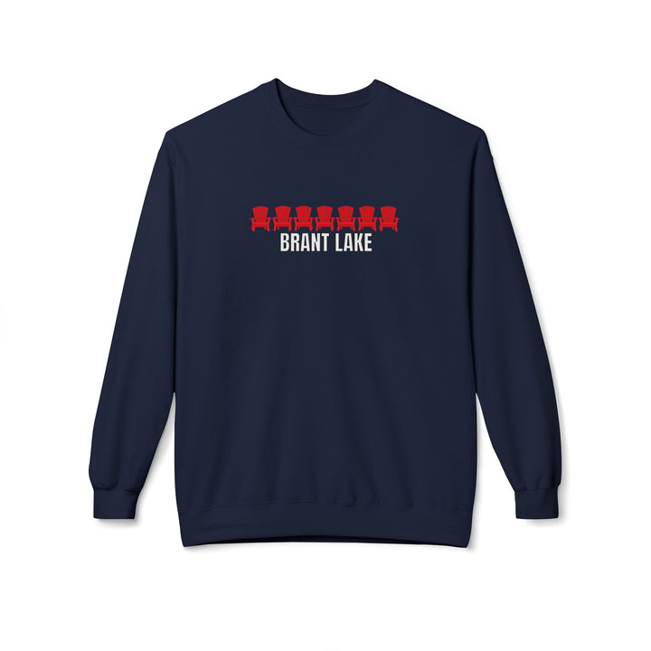 Brant Lake Sweatshirt - Red Chairs