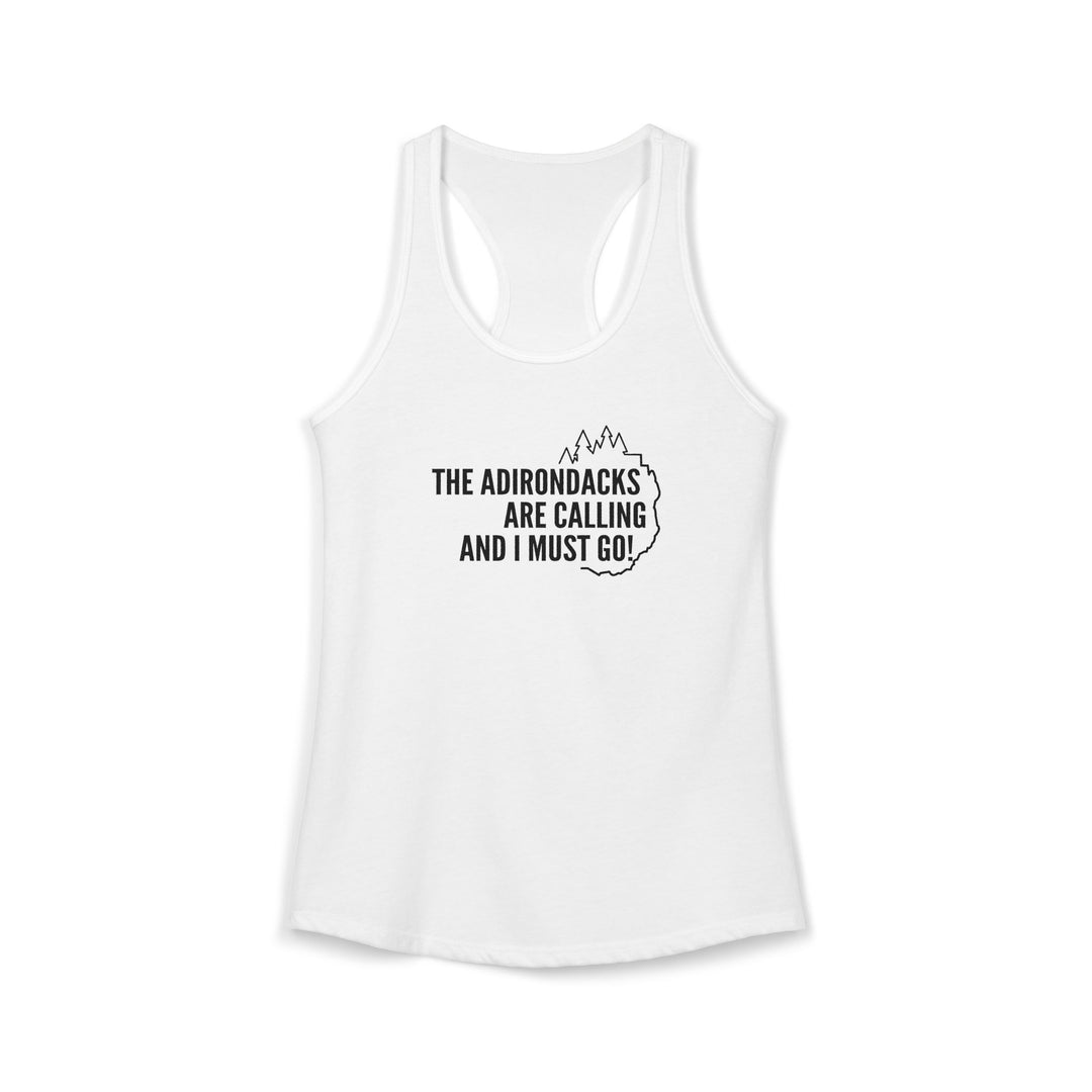 Adirondacks are Calling Racerback Tank