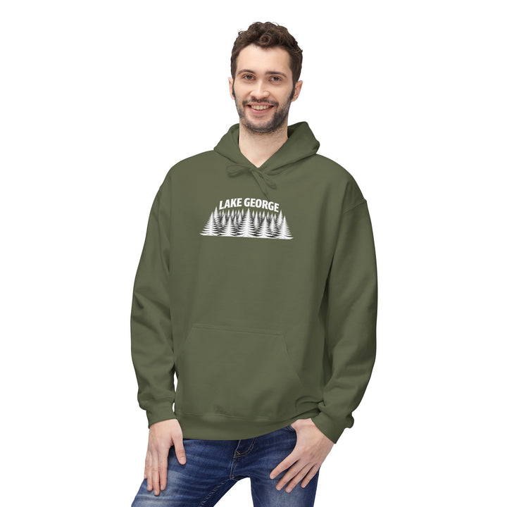 Lake George Hoodie - Trees