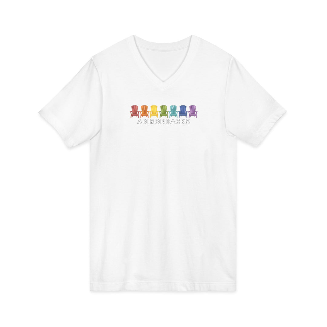 Adirondack Rainbow Chairs Unisex V-Neck