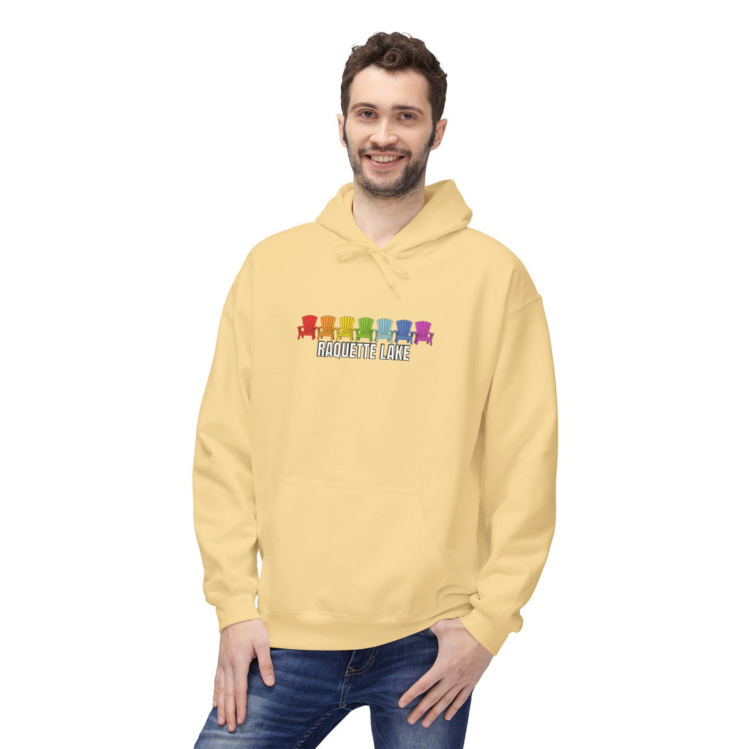 Raquette Lake Hoodie - Rainbow Chairs