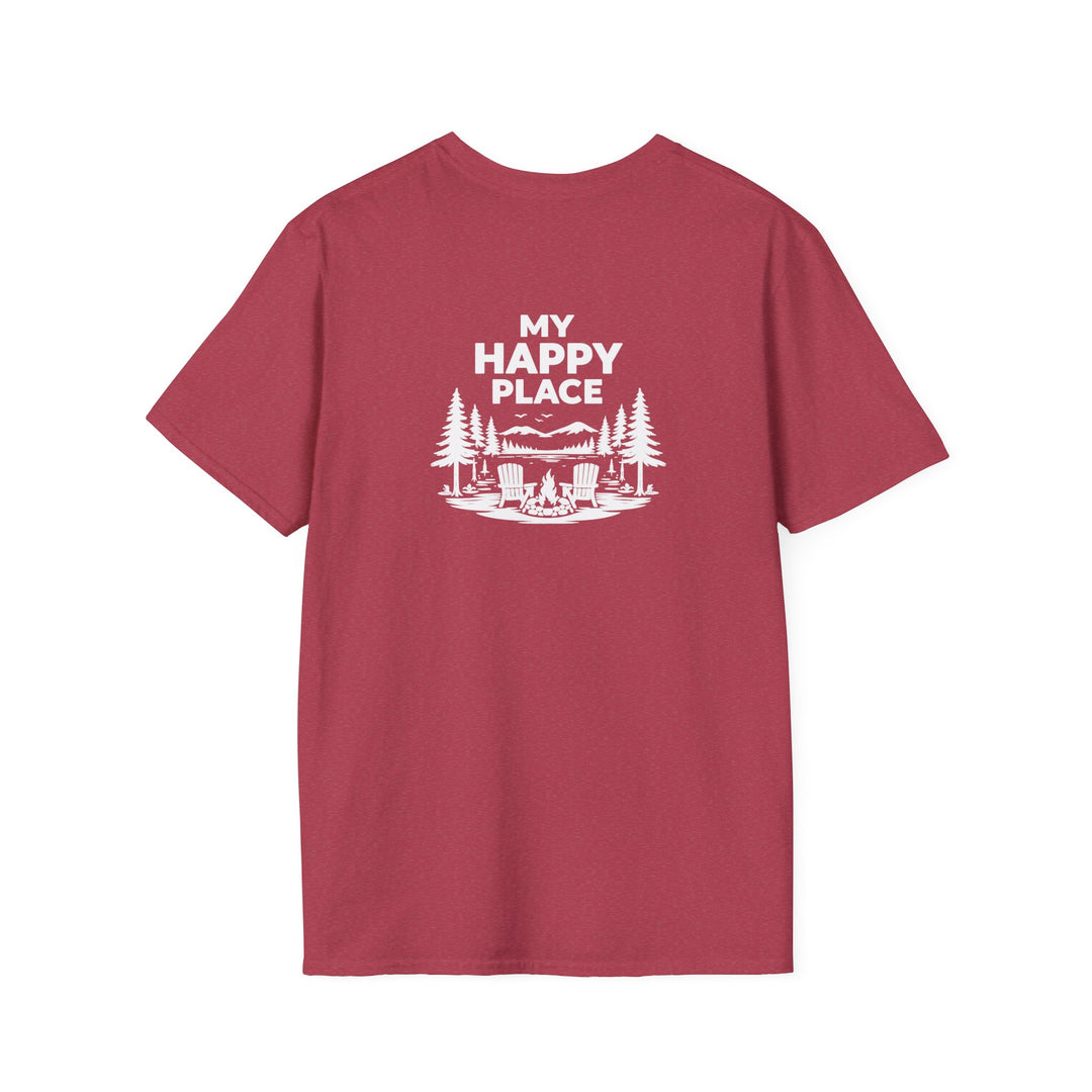Lake George My Happy Place Unisex V-Neck