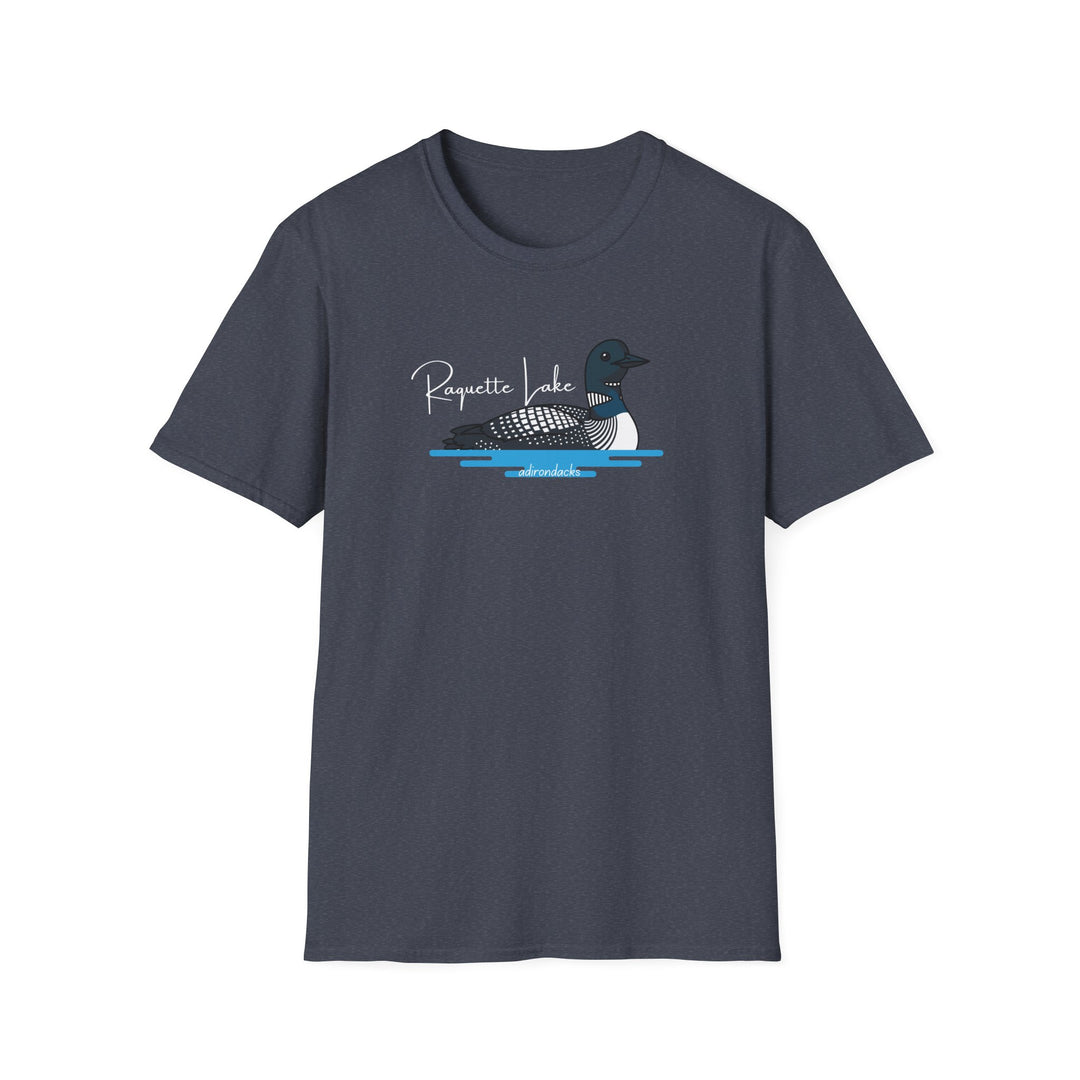 Raquette Lake Unisex T-Shirt - Loon