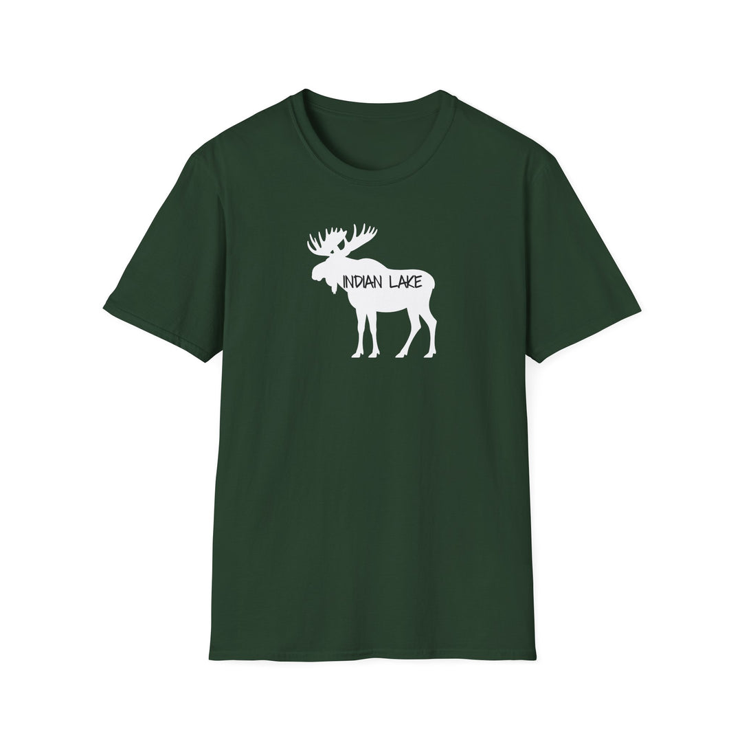 Indian Lake Unisex T-Shirt - Moose