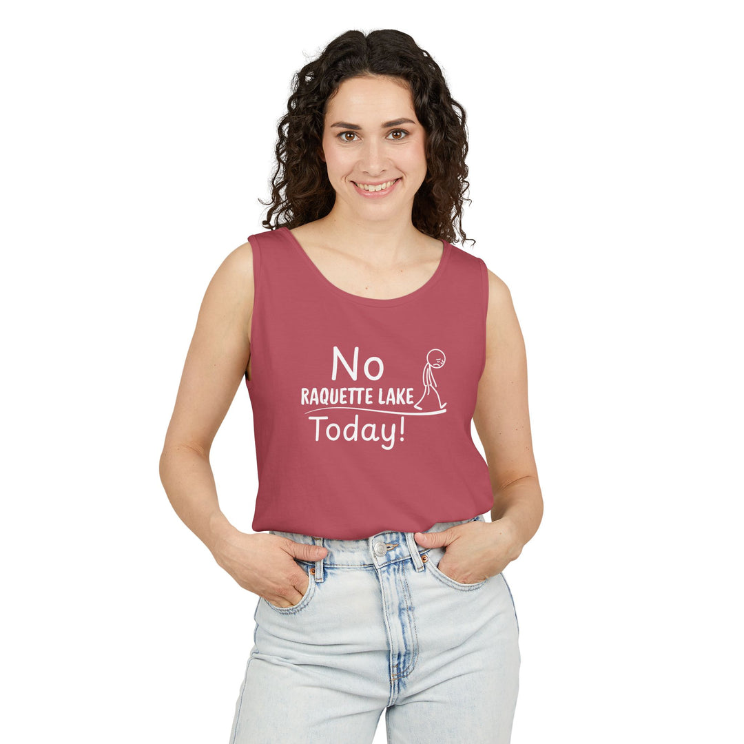 No Raquette Lake Today Unisex Tank