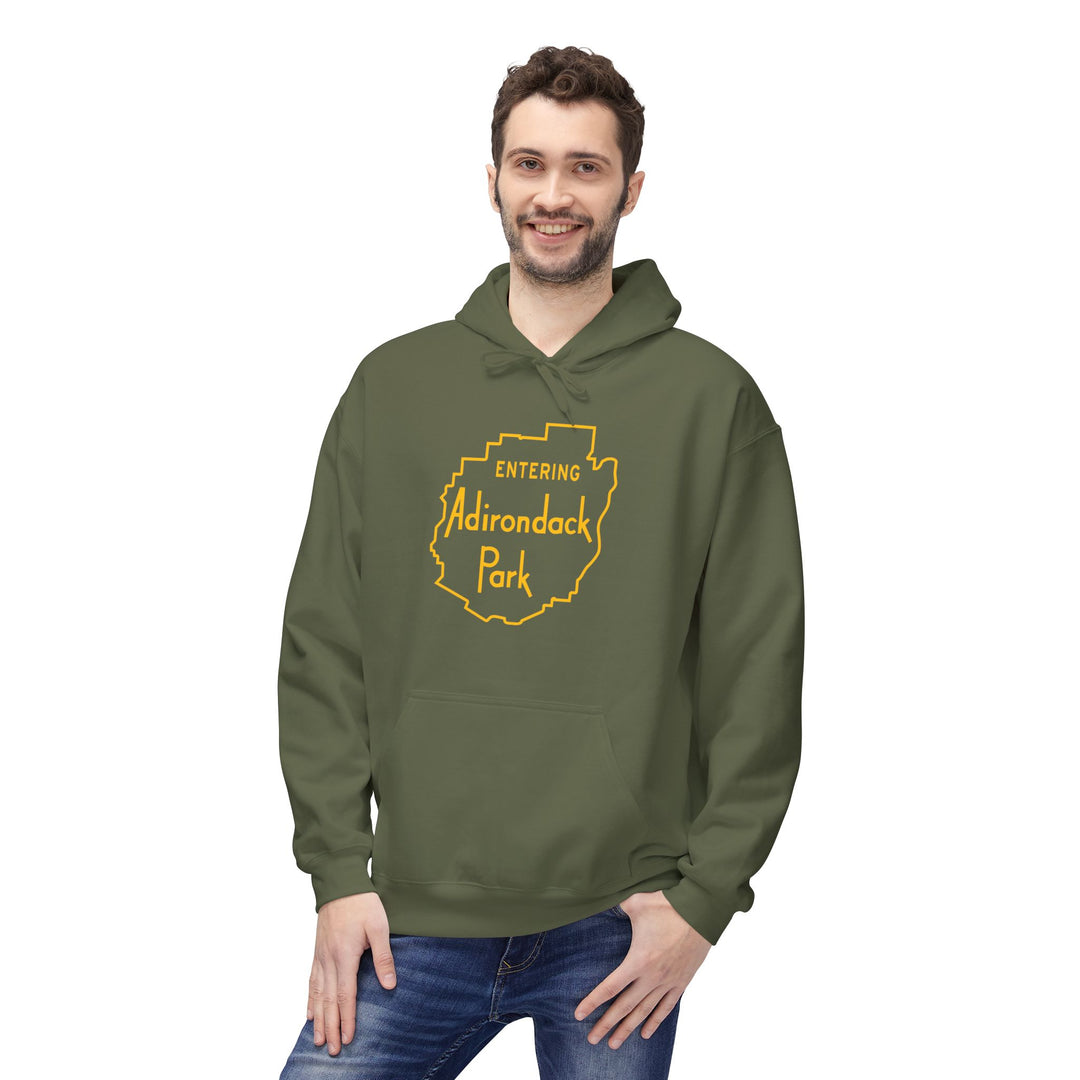 Entering Adirondack Park Hoodie