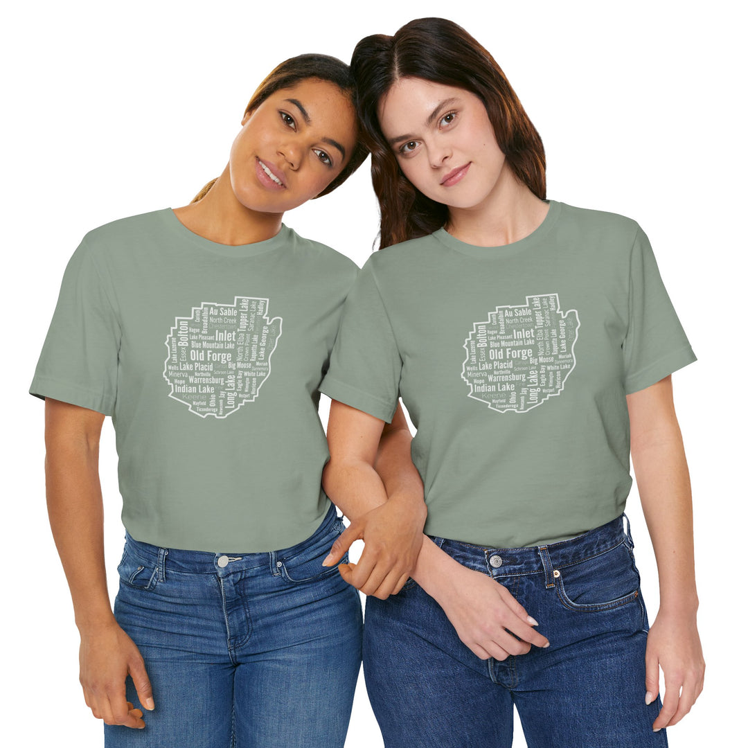Adirondack Towns Unisex T-Shirt