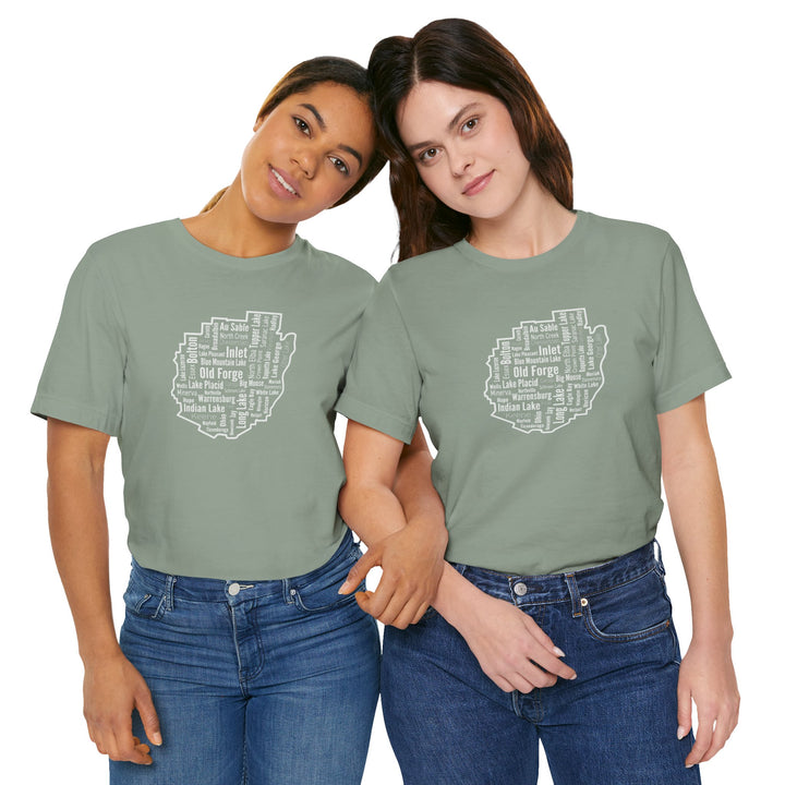 Adirondack Towns Unisex T-Shirt