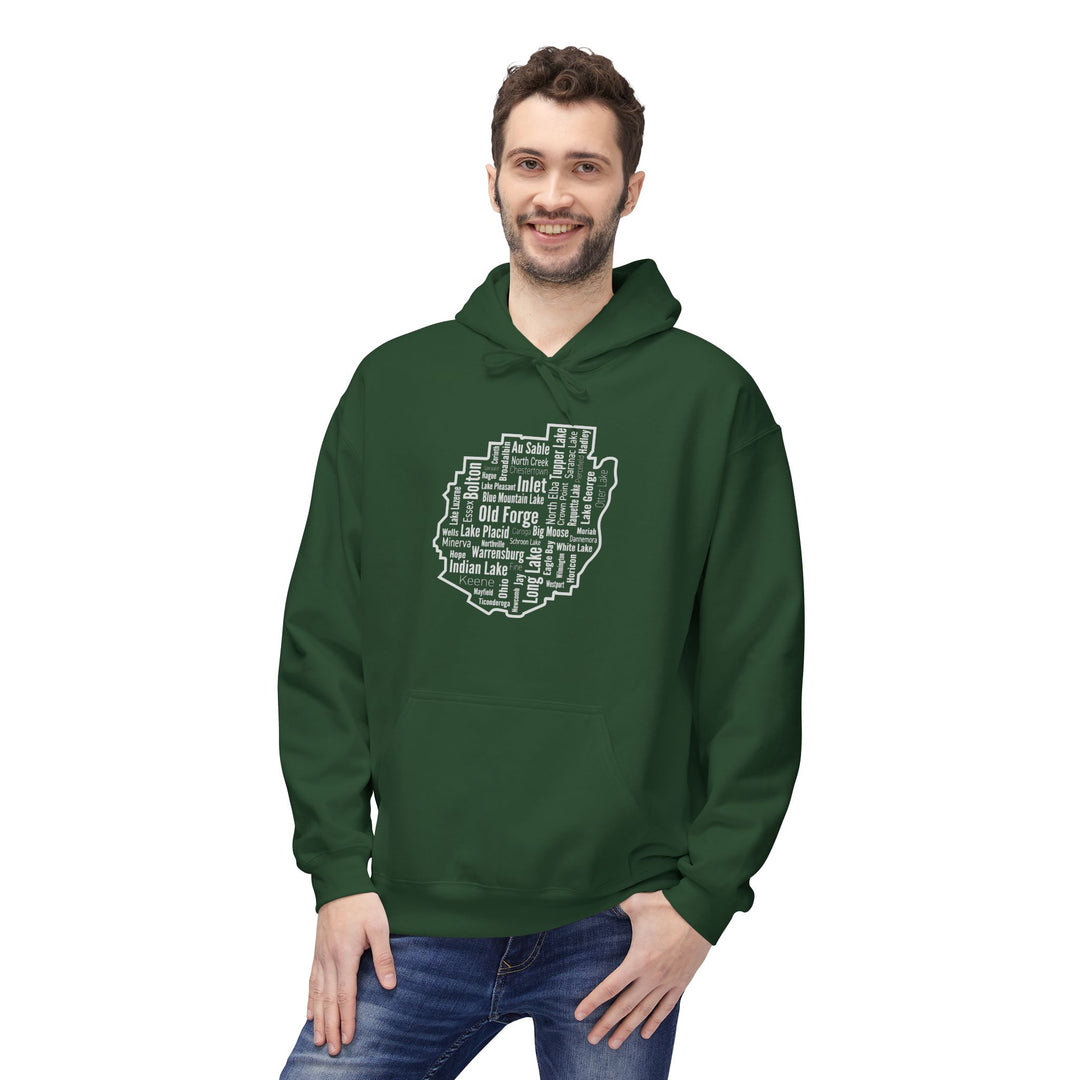 Adirondack Towns Hoodie