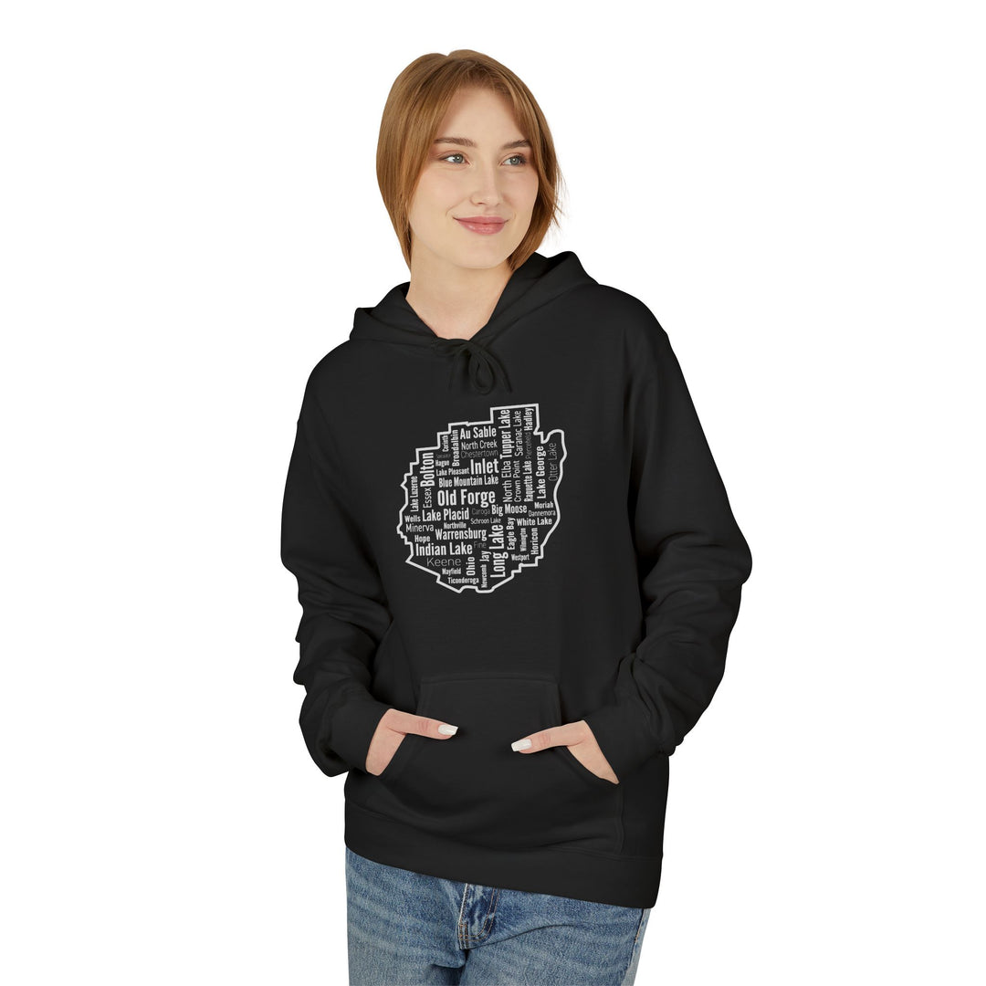 Adirondack Towns Hoodie