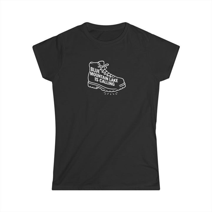 Blue Mountain Lake is Calling Ladies Tee