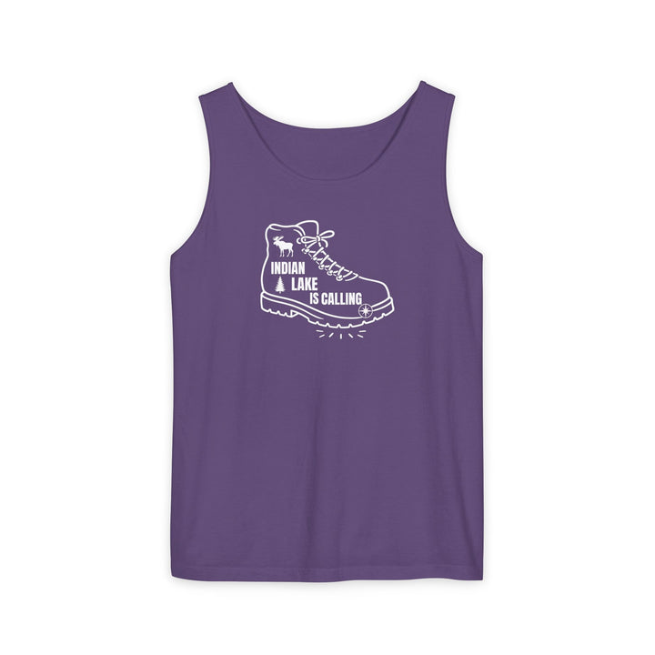 Indian Lake is Calling Unisex Tank