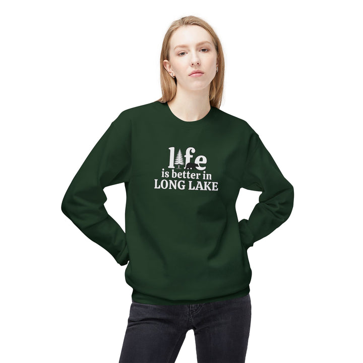 Life is Better in Long Lake Sweatshirt