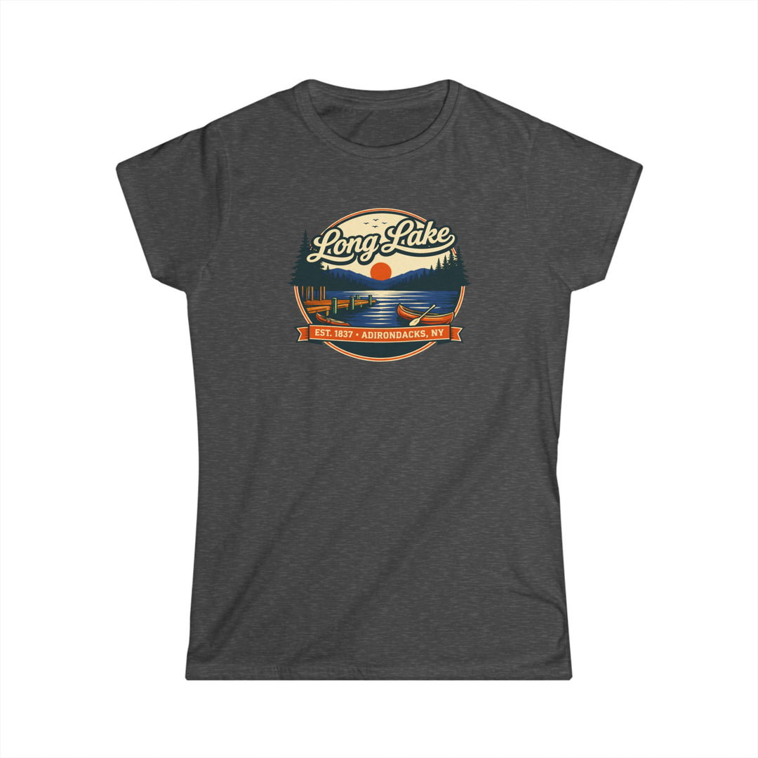 Long Lake Sunset Ladies Tee