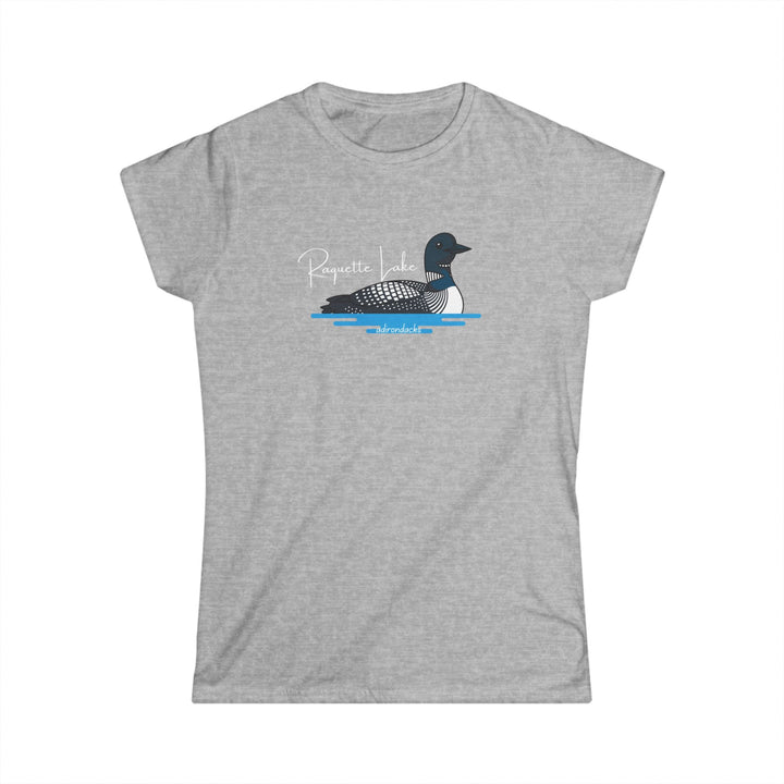 Raquette Lake Ladies Tee - Loon