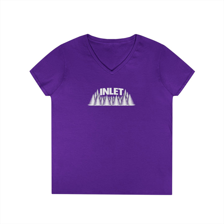 Inlet Trees Ladies V-Neck T-Shirt