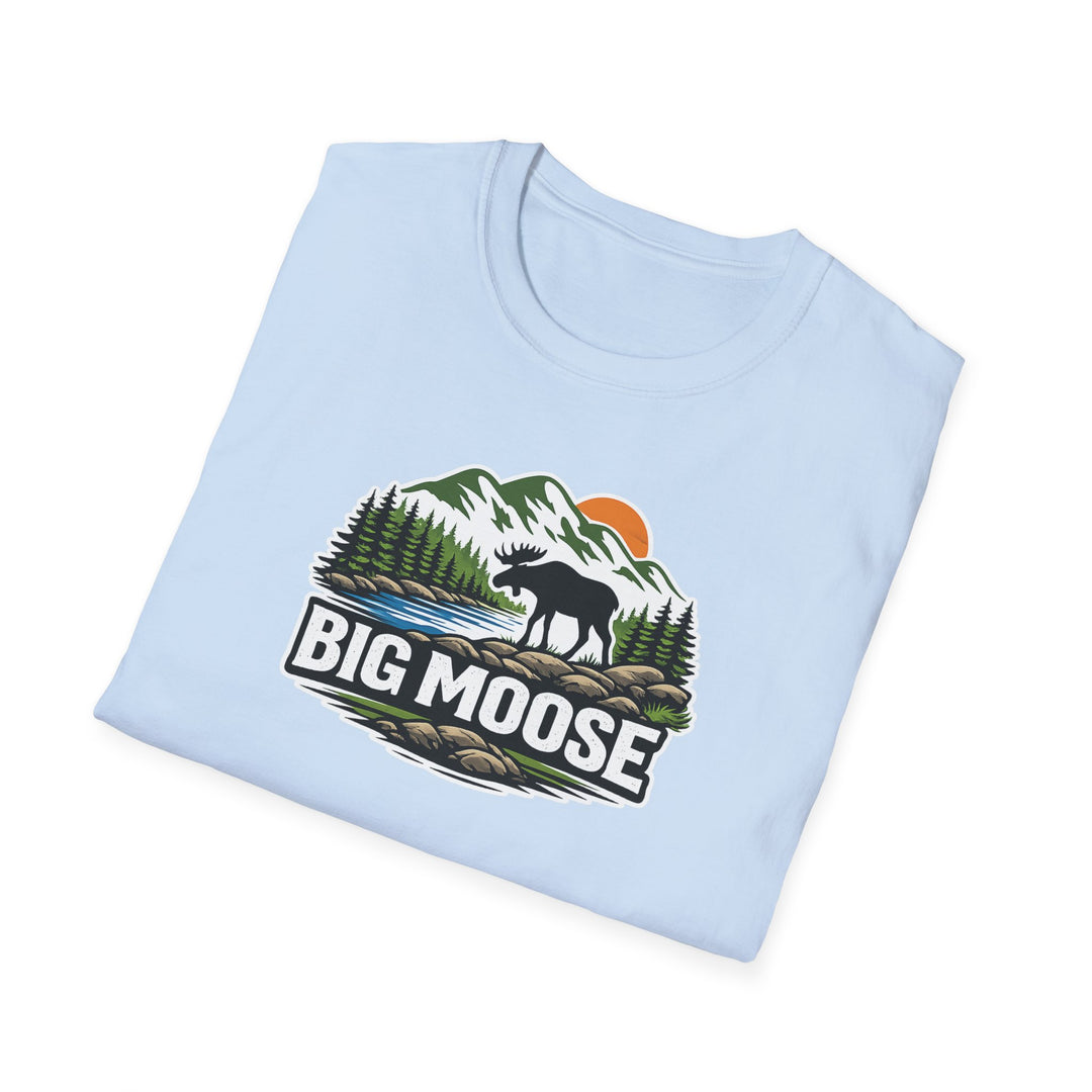 Big Moose Sunset Unisex T-Shirt