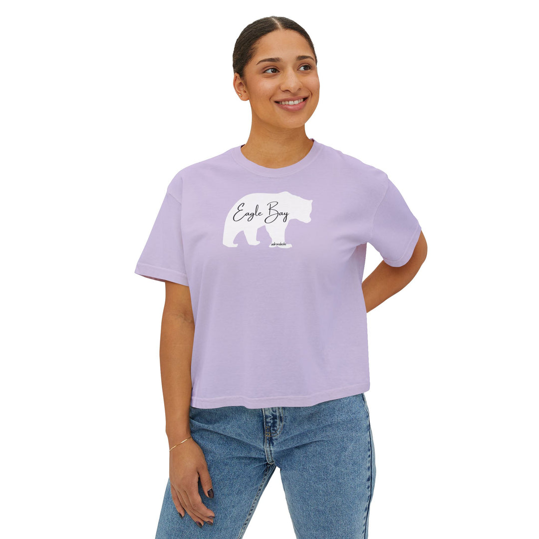 Eagle Bay Ladies Boxy Tee - Bear