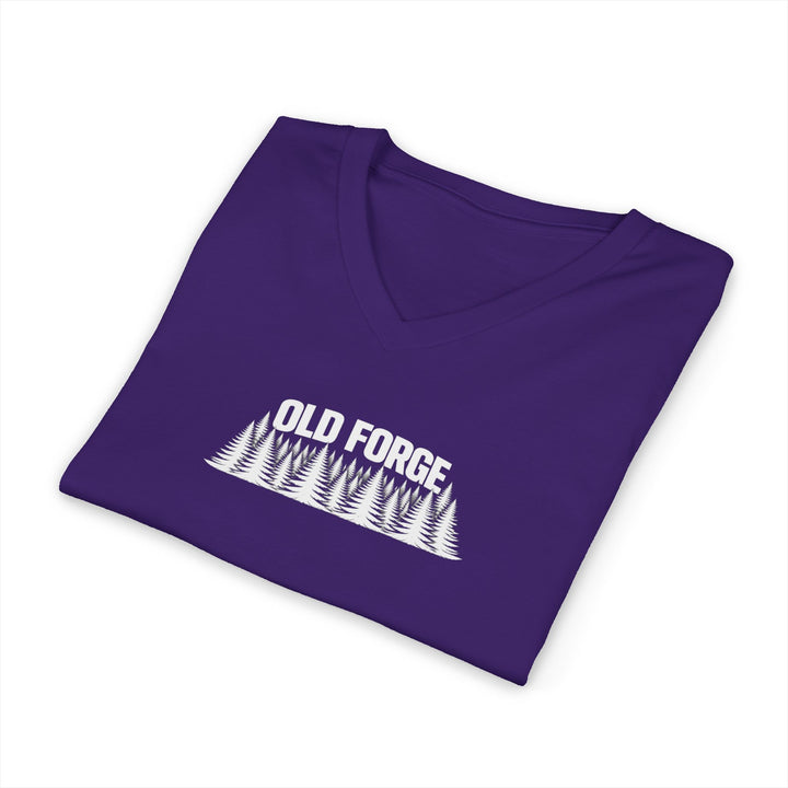 Old Forge Trees Unisex V-Neck T-Shirt