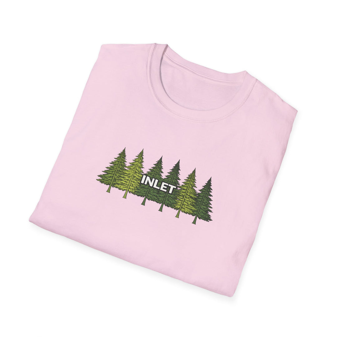 Inlet Unisex T-Shirt - Pine Trees