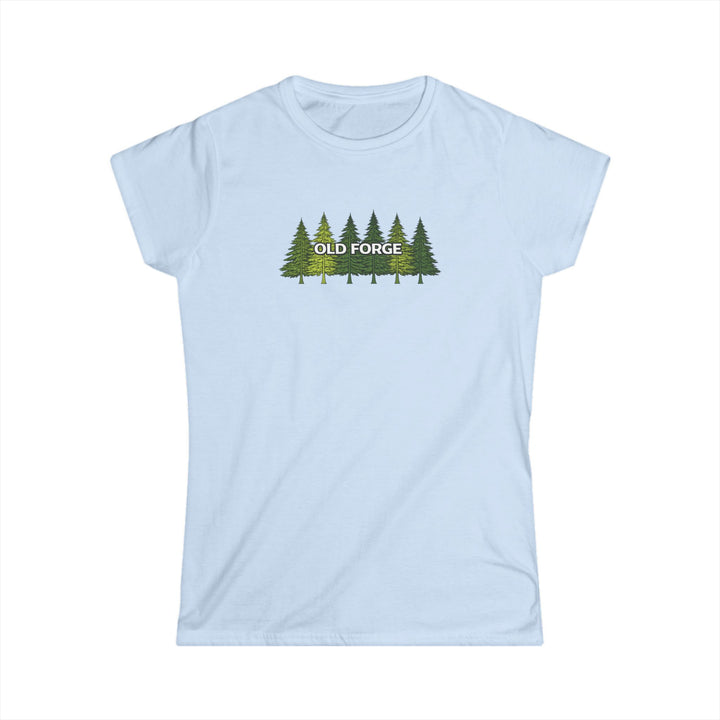 Old Forge Pine Trees Ladies Tee