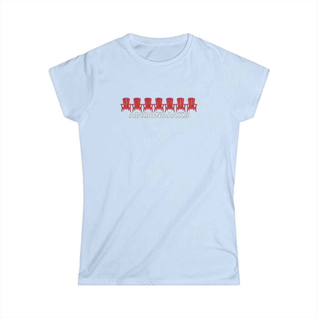 Adirondack Chairs Ladies T-Shirt