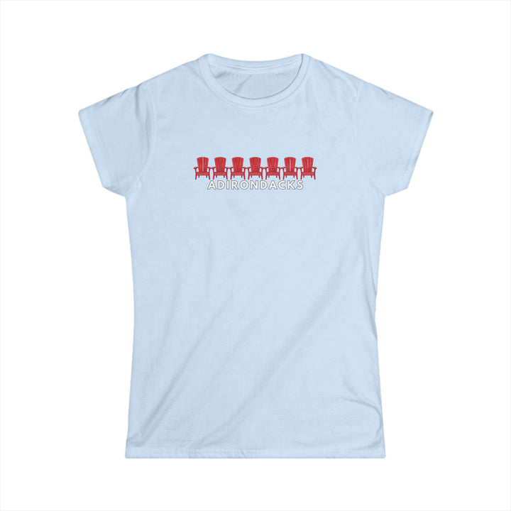 Adirondack Chairs Ladies T-Shirt