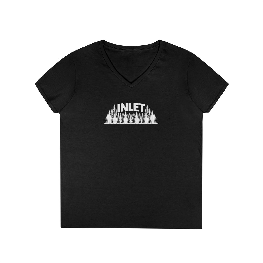 Inlet Trees Ladies V-Neck T-Shirt