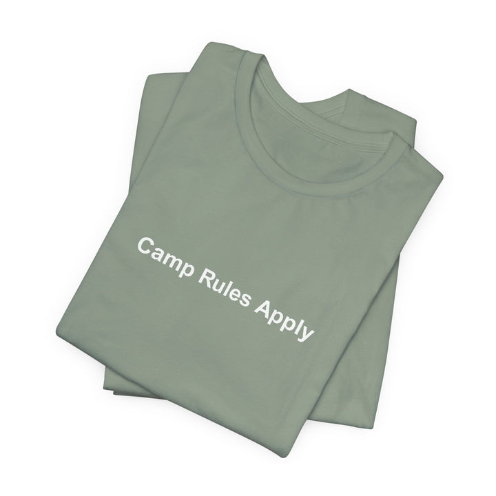 Camp Rules Apply T‑Shirt