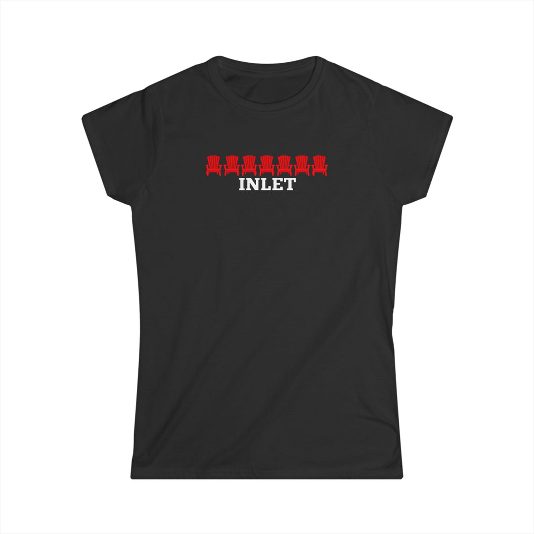 Inlet Ladies Tee - Red Chairs