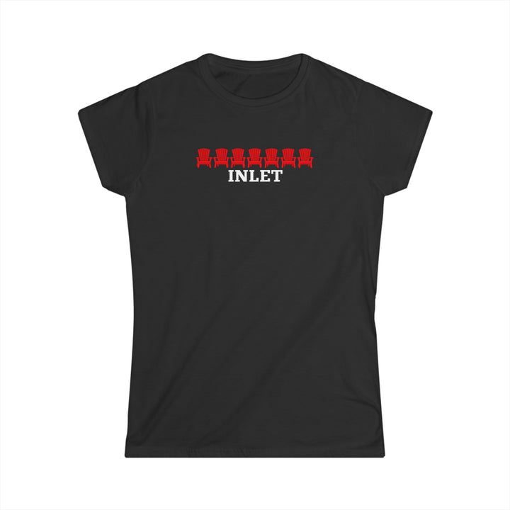 Inlet Ladies Tee - Red Chairs