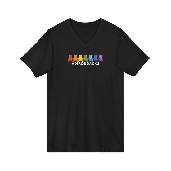 Adirondack Rainbow Chairs Unisex V-Neck