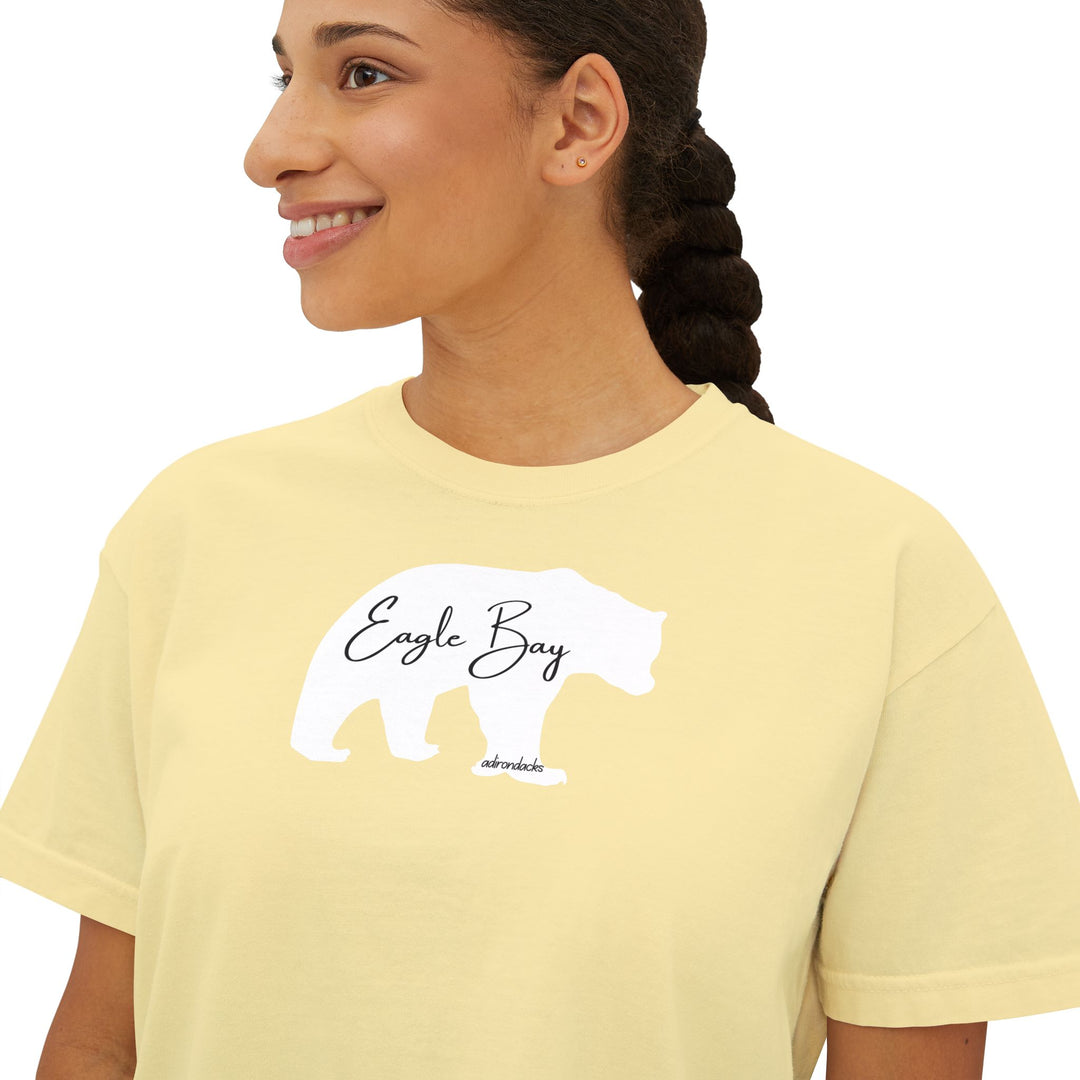 Eagle Bay Ladies Boxy Tee - Bear
