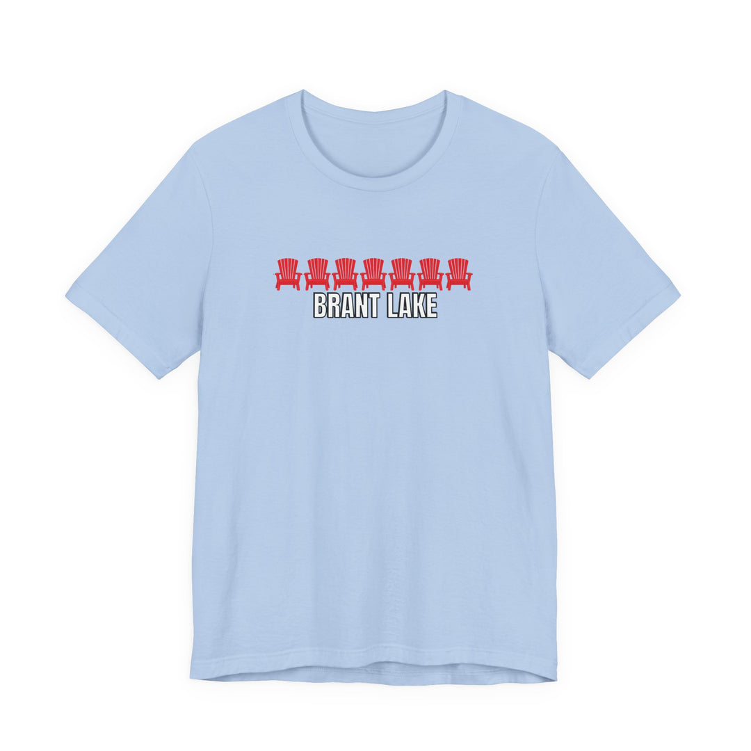 Brant Lake Red Adirondack Chair Tee
